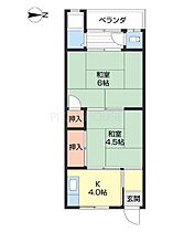 加茂マンション 111 ｜ 和歌山県和歌山市直川（賃貸マンション2K・1階・33.00㎡） その2