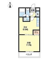 セゾン湊 206 ｜ 和歌山県和歌山市湊（賃貸アパート1DK・2階・32.00㎡） その2