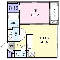 フォレスタ・高松III 201 ｜ 和歌山県和歌山市西高松２丁目16-1（賃貸アパート1LDK・2階・39.44㎡） その2