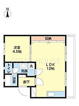 アベニュー楠見 102 ｜ 和歌山県和歌山市大谷（賃貸マンション1LDK・1階・39.69㎡） その2