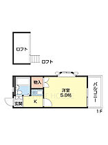 パレス島橋 201 ｜ 和歌山県和歌山市島橋北ノ丁（賃貸アパート1R・2階・15.81㎡） その2