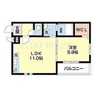 フジパレス秋月川田 101 ｜ 和歌山県和歌山市秋月（賃貸アパート1LDK・1階・40.00㎡） その2