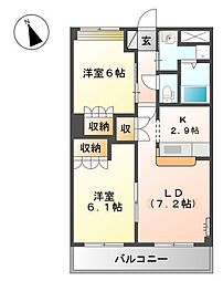 フォーレストガーデン 2階