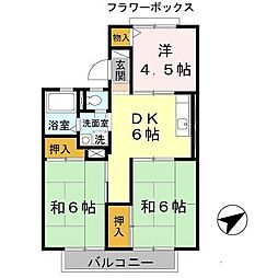 間取図画像 3DK