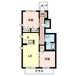 シャーメゾン西庄 1階