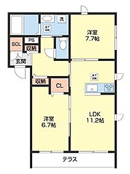 ベレオ　La Spiaggia 1階