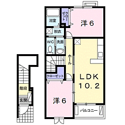 プラシード 2階