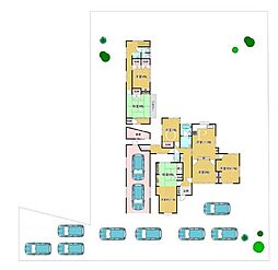 福生市熊川大型平屋戸建