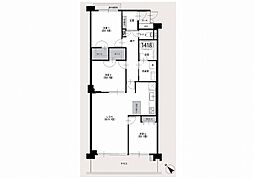 エレンシア逗子小坪 3LDKの間取図画像