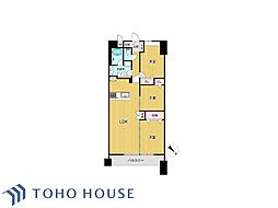 リベラル伊勢佐木町 2SLDKの間取図画像