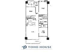 レーベンハイム東戸塚エス・プレイス 3LDKの間取図画像