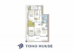 ジェイパーク川崎コンフィール 3LDKの間取図画像