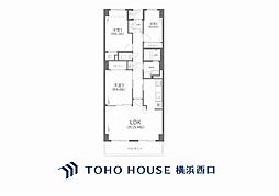 エクセル宮前平 3LDKの間取図画像