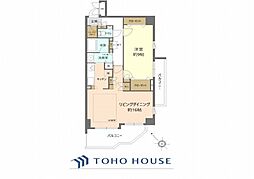 アークプラザ大口 1LDKの間取図画像