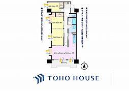 サニークレスト湘南八景 3LDKの間取図画像