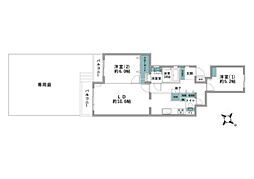 いずみプラザ保土ケ谷1号館 2LDKの間取図画像