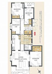 間取図画像 4LDK