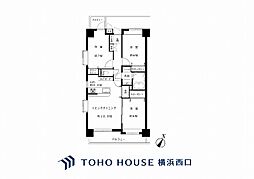 マイキャッスル横浜南 3LDKの間取図画像
