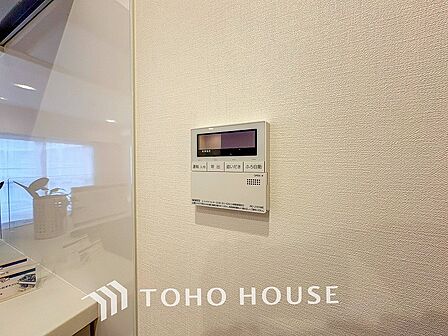 湯温の設定から湯船の水量まで設定できる給湯設備。