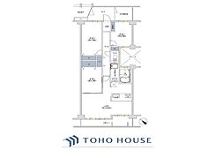 エステ・ヴィラ横浜上永谷センターコリーナ 3LDKの間取図画像