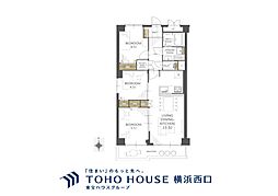 クレール川崎大師 3LDKの間取図画像