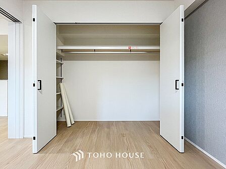 暮らし心地を大きく左右する収納を適材適所に配置。