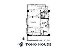 溝の口セントラルマンション 3LDKの間取図画像