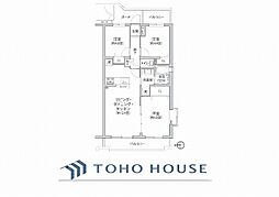 クリオ西寺尾壱番館 3LDKの間取図画像