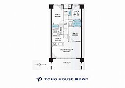 サーパス市ヶ尾 2SLDKの間取図画像