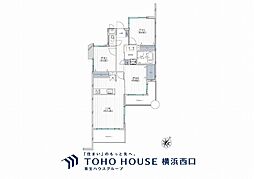 グランイーグル溝の口 3LDKの間取図画像