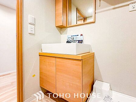 洗面台・洗面所ご家族の1日が始まり、1日の終わりを締めくくる洗面空間。