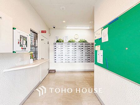 訪れるゲストや住む人を優しく迎え入れてくれる明るい空間です。