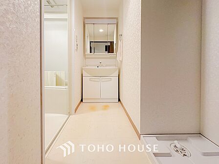ご家族の1日が始まり、1日の終わりを締めくくる洗面空間。