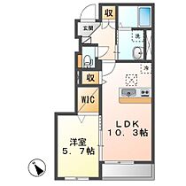 hermana（エルマーナ）VI  ｜ 茨城県土浦市荒川沖（賃貸アパート1LDK・1階・43.20㎡） その2