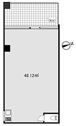 ニューライフ等々力の間取図画像