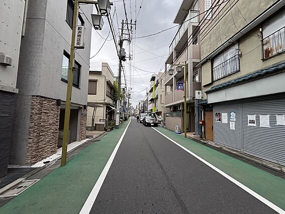 前面道路