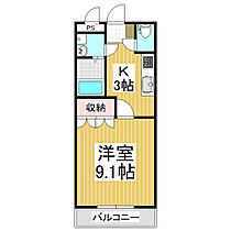 サニーレイク 201 ｜ 長野県千曲市大字屋代（賃貸アパート1K・2階・30.96㎡） その2