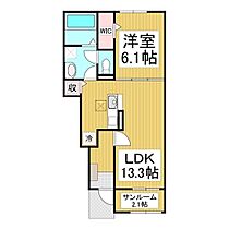 長野県千曲市大字土口（賃貸アパート1LDK・1階・50.01㎡） その2