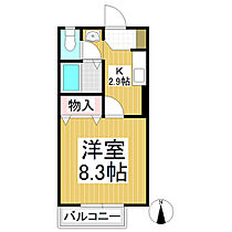 長野県長野市青木島町青木島乙（賃貸アパート1K・2階・26.93㎡） その2