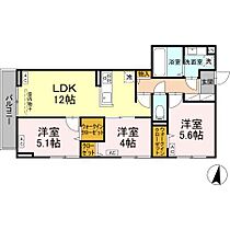 中葛西３丁目PJ  ｜ 東京都江戸川区中葛西３丁目（賃貸アパート3LDK・3階・62.55㎡） その2