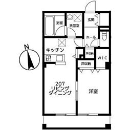 ＦＩＧＡＲＯ 常盤台 2階/-