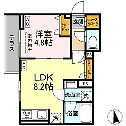 セレスティア前野町 2階/204