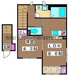 蓮根駅 9.8万円