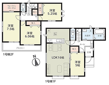 間取り：4LDK＋カースペース