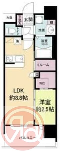 セレニテ難波グランデノール ｜大阪府大阪市浪速区桜川1丁目(賃貸マンション1LDK・2階・30.97㎡)の写真 その2