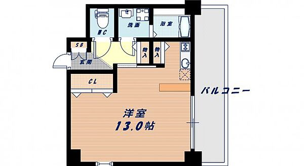 大阪府大阪市浪速区桜川3丁目(賃貸マンション1R・7階・37.34㎡)の写真 その2