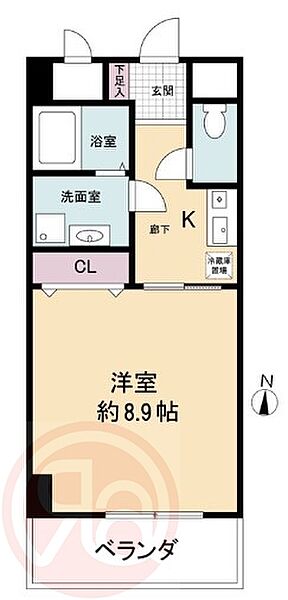 幸田マンション幸町 ｜大阪府大阪市浪速区桜川3丁目(賃貸マンション1K・8階・31.29㎡)の写真 その2