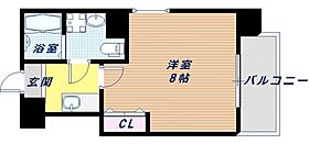 大阪府大阪市浪速区桜川4丁目（賃貸マンション1K・4階・23.00㎡） その2