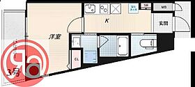 BLUE福島  ｜ 大阪府大阪市福島区吉野5丁目（賃貸マンション1K・7階・21.53㎡） その2