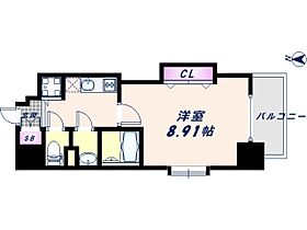 大阪府大阪市浪速区浪速西1丁目（賃貸マンション1K・7階・28.64㎡） その2